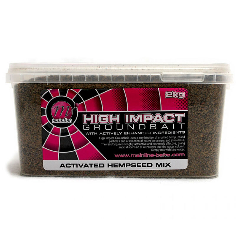 Method mix carpe mainline activ hemp mix groundbait - Sticks Mix | Pacific Pêche