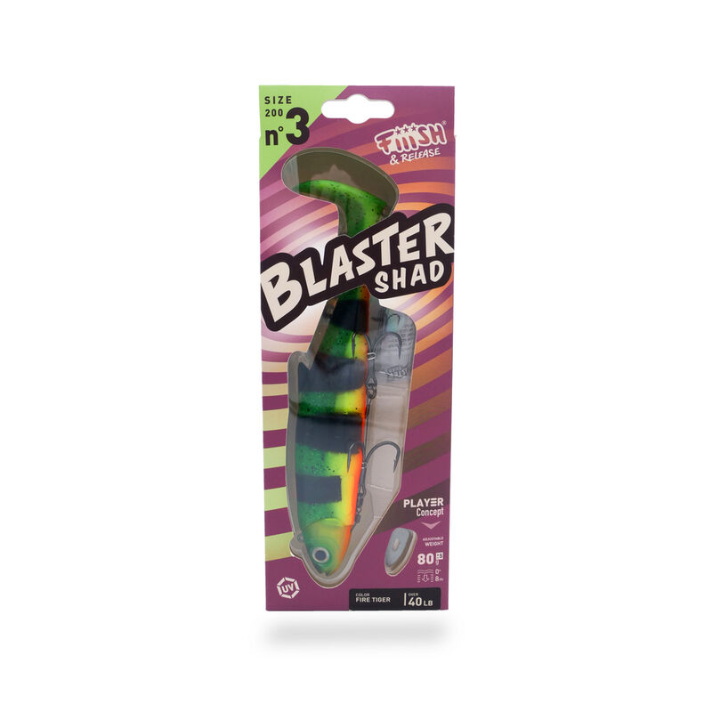 Leurre Souple Shad Fiiish Blaster Shad 20cm, 80g - Shads | Pacific Pêche