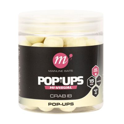 Pop-Ups Mainline High Visual Crab IB 12mm - Flottantes | Pacific P&ecirc;che