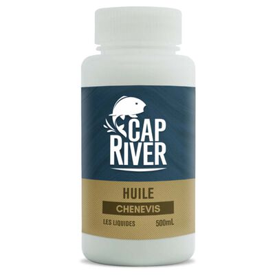 Huile de Chènevis Cap River 500ml - Boosters / dips | Pacific Pêche
