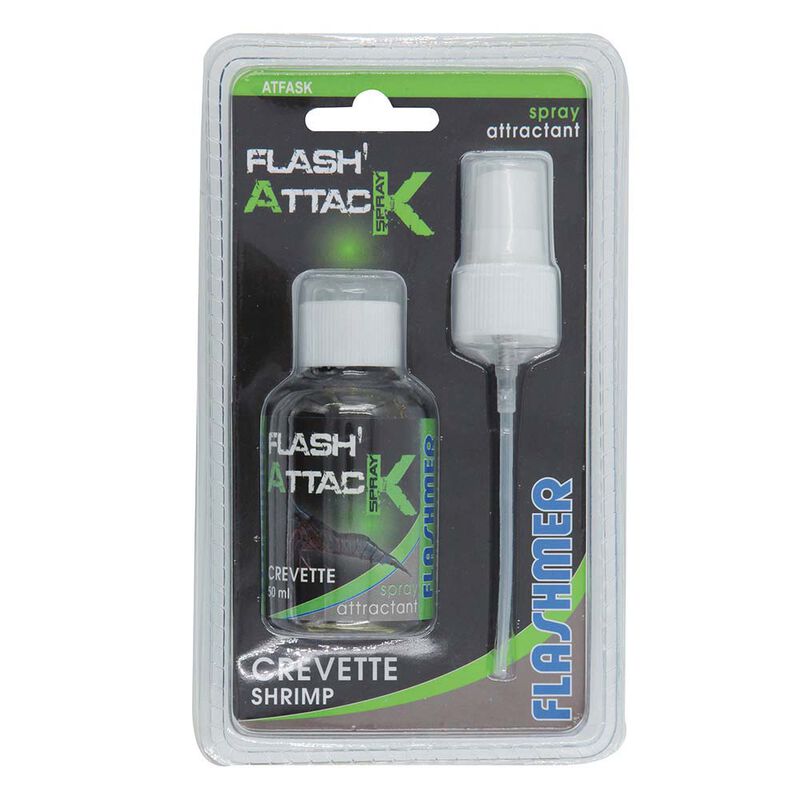 Attractant flash attack spray crevette flashmer - Attractants | Pacific Pêche