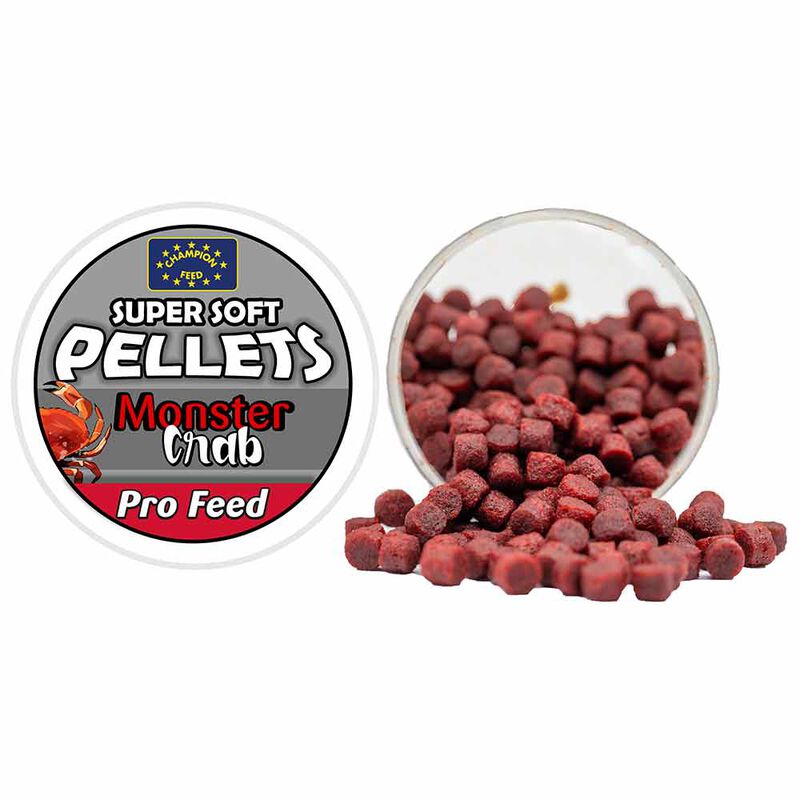 Pellets Champion  Feed Super Soft Monster Crab 100g - Pellets Mous | Pacific Pêche