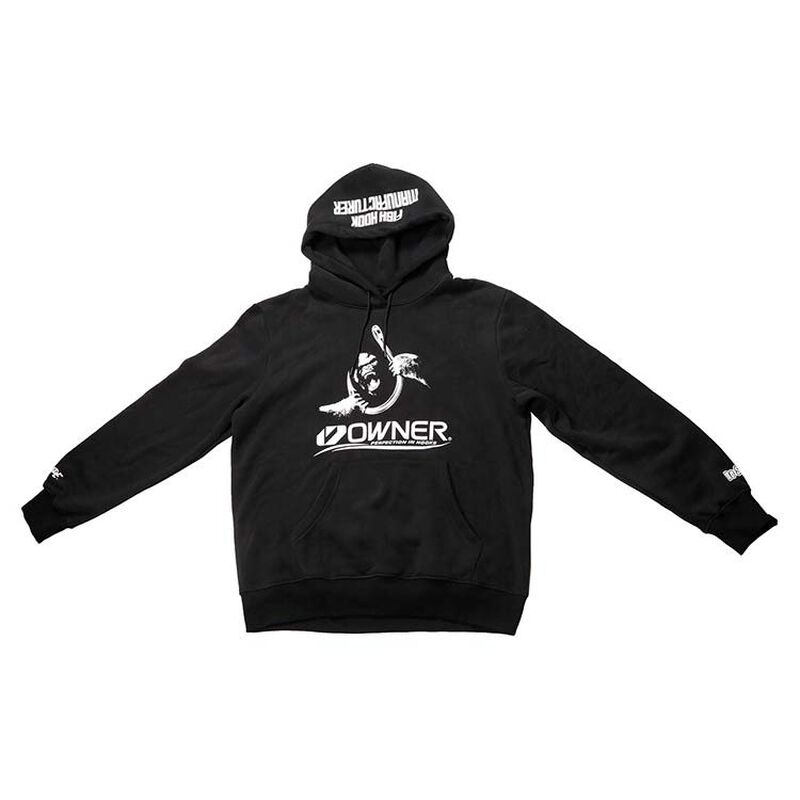 Sweat Owner Hoody Be Strong Noir - Vêtements | Pacific Pêche
