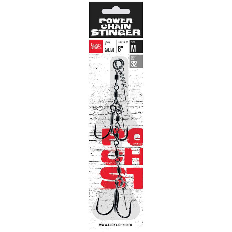 Stinger Lucky John Stinger Power Chain - Stingers | Pacific P&ecirc;che