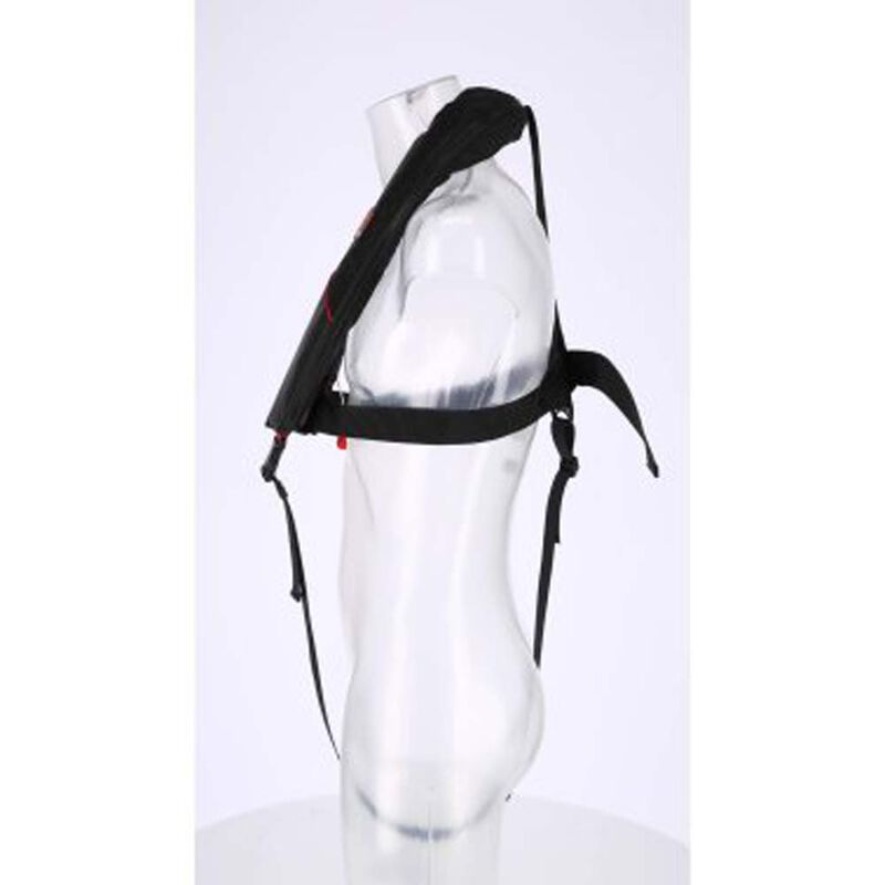 Gilet Gonflable Automatique Kingfisher 150N Noir - Gilets | Pacific P&ecirc;che