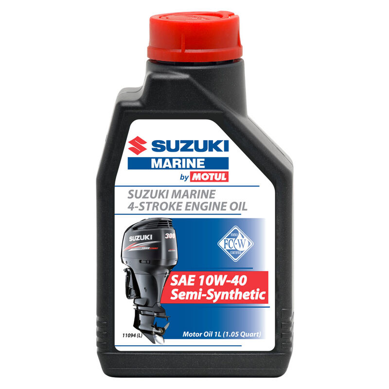 Huille Moteur Suzuki SAE 10W-40 1L - Moteurs thermiques | Pacific Pêche