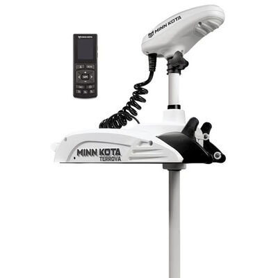 Moteur Electrique Avant Minn Kota RIPTIDE TERROVA 112 BT - GPS - 112 Lbs - 36Vcc - 220 cm - Moteurs &eacute;lectriques | Pacific P&ecirc;che
