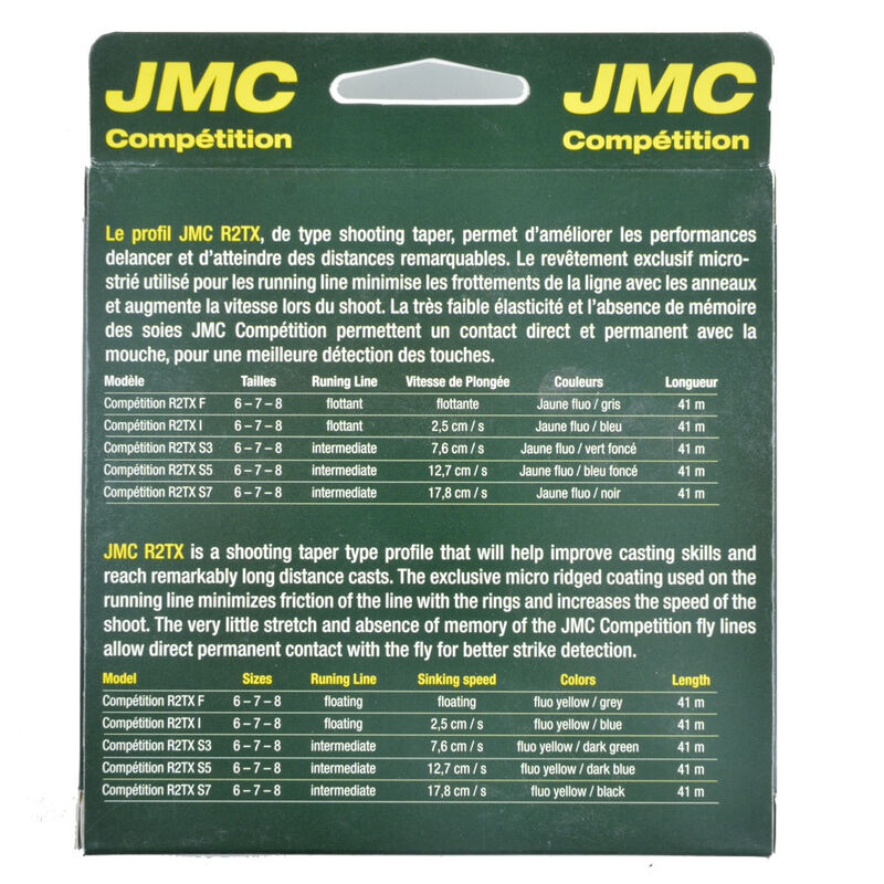 Soie mouche jmc compétition r2tx plongeante s5 - Plongeantes | Pacific Pêche