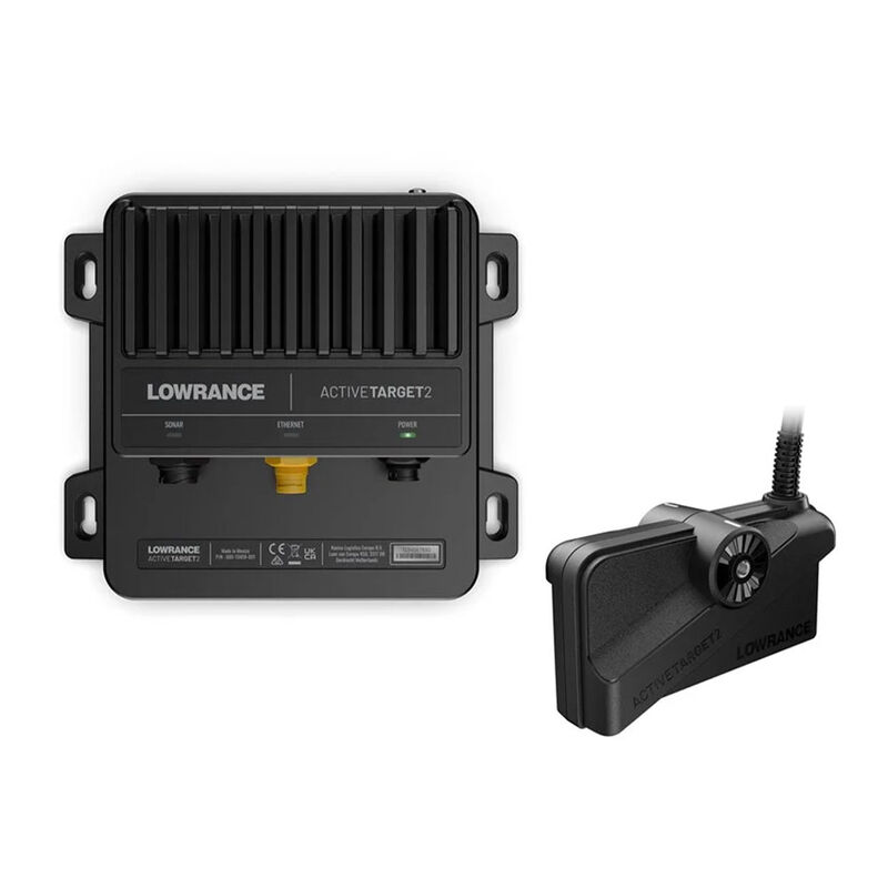 Pack Sonde Lowrance Live Active Target 2 (module + sonde + supports) - Sondeurs | Pacific P&ecirc;che