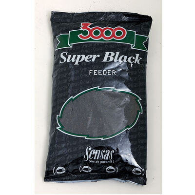 Amorce Feeder Sensas Super Black feeder 1Kg - Amorces | Pacific Pêche
