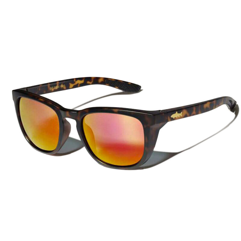 Lunettes Big Fish 1983 Gold Fish Trout Pink Red Iridium - Polarisantes | Pacific Pêche