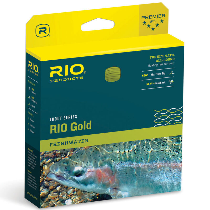 Soie flottante rio gold wf (jaune) - Flottantes | Pacific Pêche