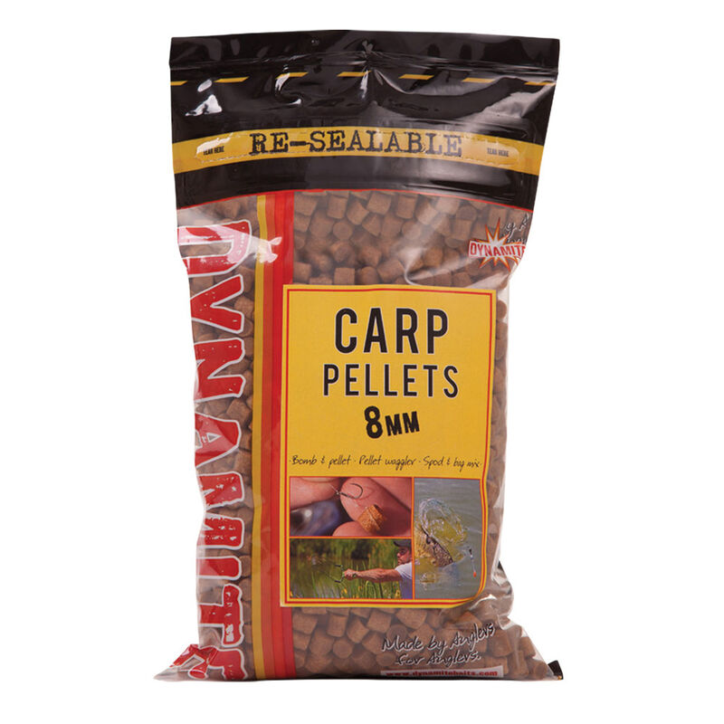 Pellets d'amorçages carpe dynamite baits carp pellets 700g - Amorçages | Pacific Pêche