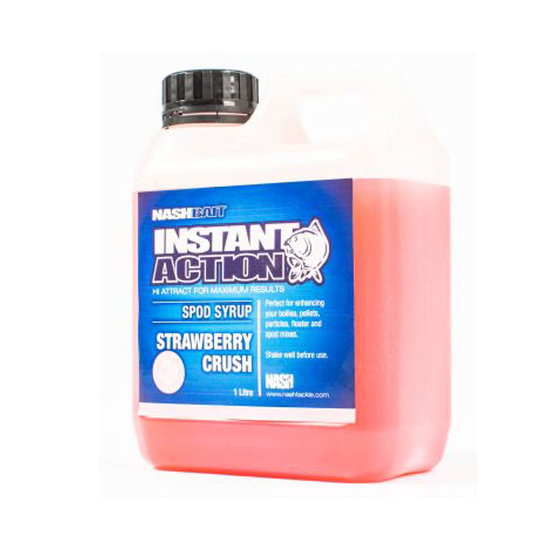Booster carpe nash strawberry crush spod syrup 1l - Boosters / dips | Pacific P&ecirc;che