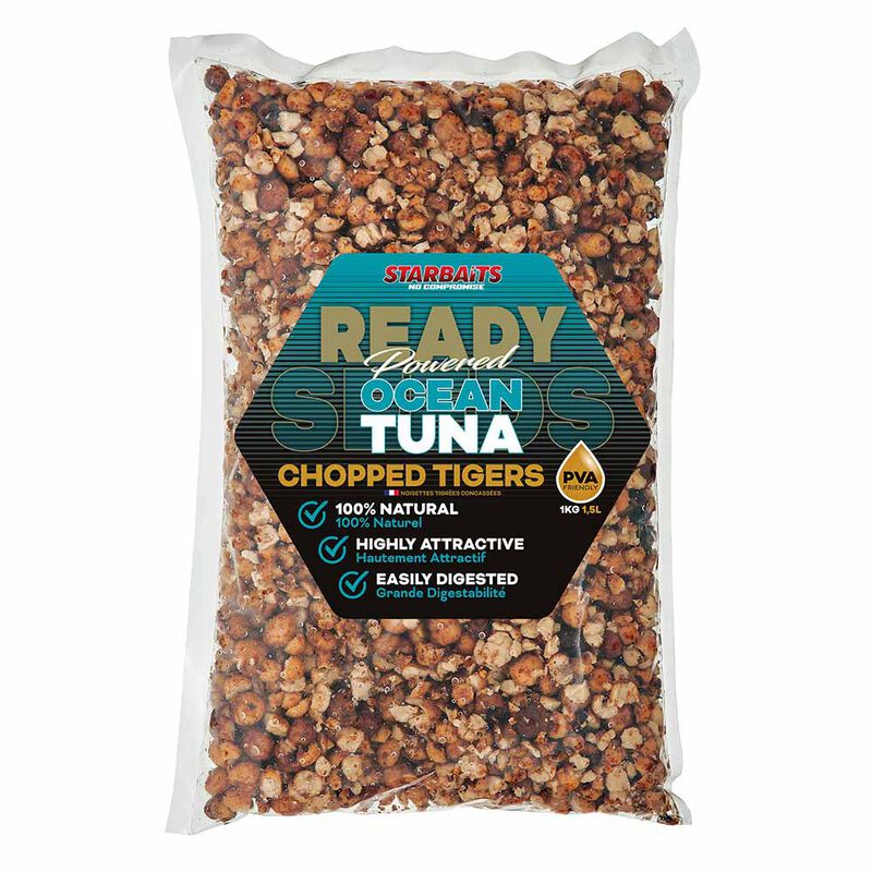 Graines Cuites Starbaits Ready Seed Ocean Tuna Chopped Tiger - Pr&ecirc;tes &agrave; l'emploi | Pacific P&ecirc;che
