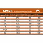 Waders simms freestone stockingfoot dark gumetal - Waders Respirants | Pacific P&ecirc;che