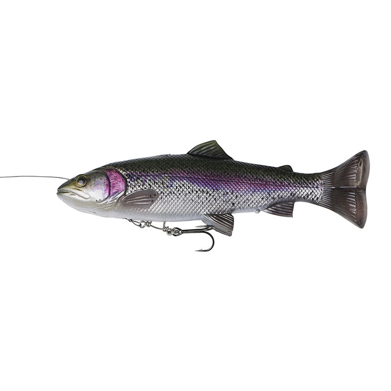 Leurre Souple Shad Savage Gear 4D Line Thru Pulse Tail Trout 16cm, 51g - Shads | Pacific Pêche