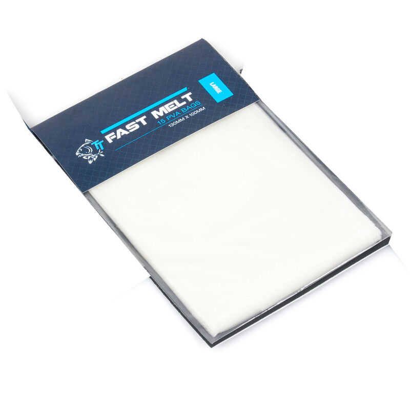 Sac soluble carpe nash fast melt pva bags large - Sacs | Pacific P&ecirc;che