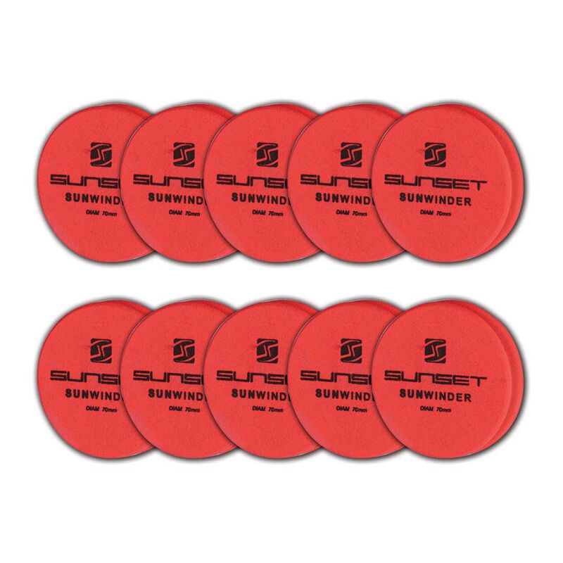 Bo&icirc;te de Plioirs en Mousse SUNSET Sunwinder 65mm x10 - Plioirs | Pacific P&ecirc;che