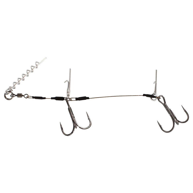 Monture Stinger Westin Shallow Rig Double 1x7 (x2) - Stingers | Pacific P&ecirc;che