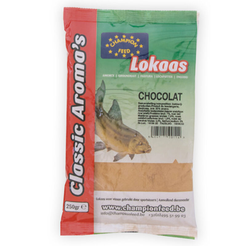 Additif Champion Feed Chocolat 250g - Additifs | Pacific Pêche