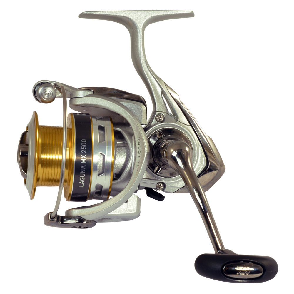 Moulinet Spinning Daiwa Laguna LT 2000 - Frein Avant, Pré-spoolé J-Braid X4 Jaune, 225g