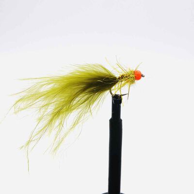 Streamer TAD marabou olive H8 (x3) - Streamers | Pacific Pêche