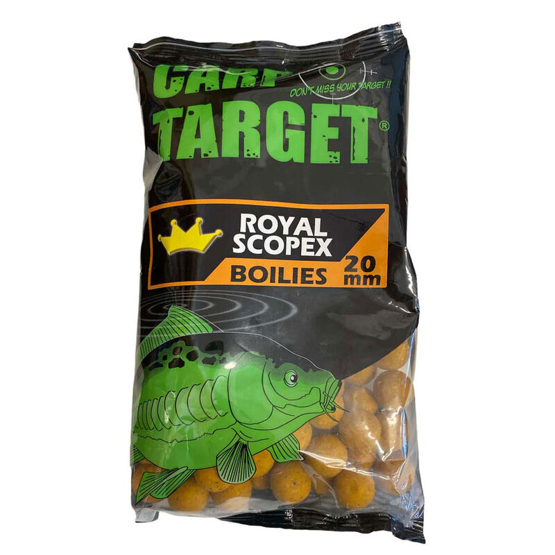 Bouillettes Carp Target Royal Scopex 20mm - Denses | Pacific Pêche