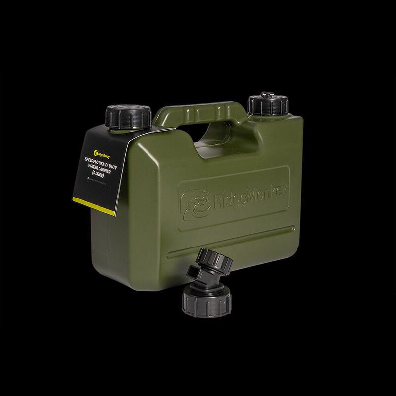 Bidon carpe Ridge Monkey SpeedFlo Heavy-Duty Water Carrier (15L) - Bagagerie Repas | Pacific Pêche