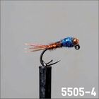 Set Nymphe Garbolino x4 - &eacute;t&eacute; / eaux basses / temps clair - Nymphes | Pacific P&ecirc;che