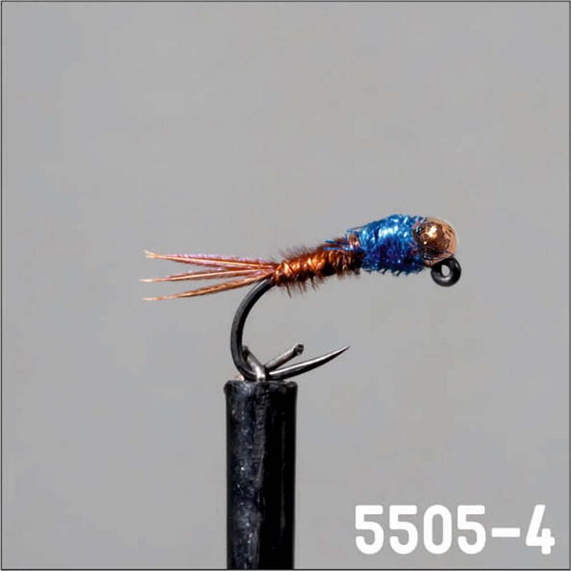 Set Nymphe Garbolino x4 - &eacute;t&eacute; / eaux basses / temps clair - Nymphes | Pacific P&ecirc;che