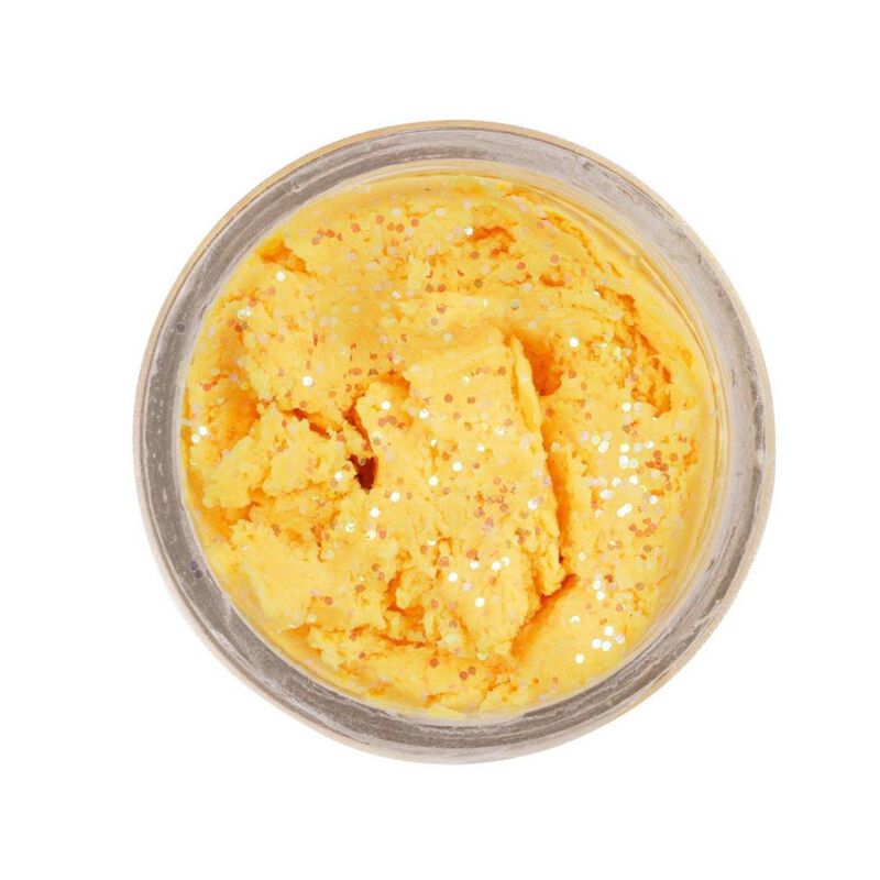 Pâte à Truite Saveur Fromage Berkley PowerBait Cheese Glitter - Pâtes à truite | Pacific Pêche