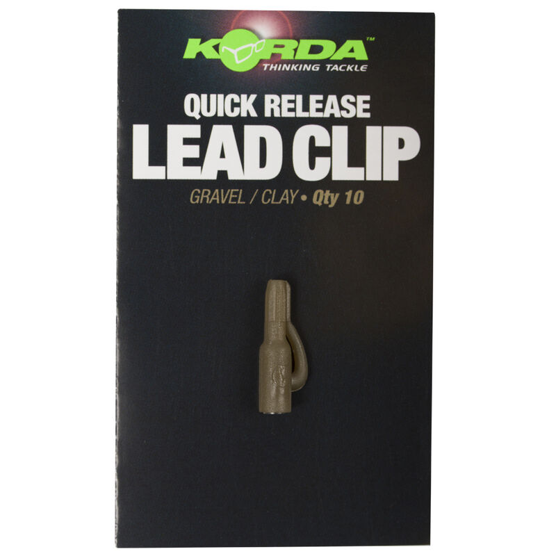 Clip plomb carpe korda quick release lead clips - 10 stuck - Clip plombs et cônes | Pacific Pêche