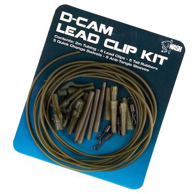 Kit Montage Nash Lead Clip Pack - Kit Montage Complet | Pacific Pêche