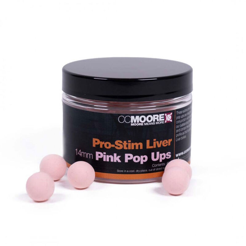 Pop ups CC Moore Pro-Stim Liver Pink - Flottantes | Pacific Pêche