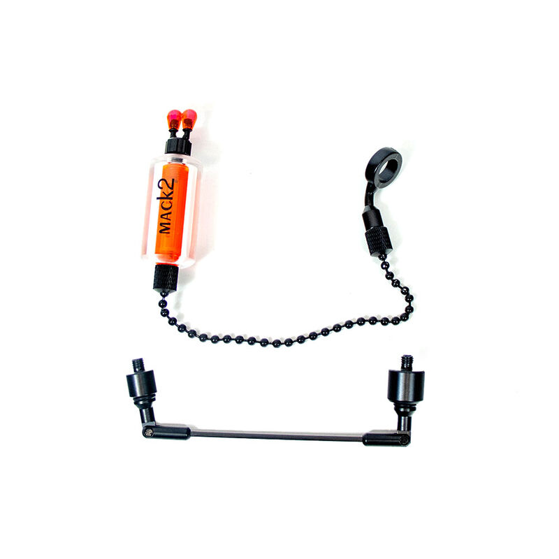 Indicateur Visuel Mack2 Pro Tech Dual Hanger Red - Indicateur souple | Pacific Pêche