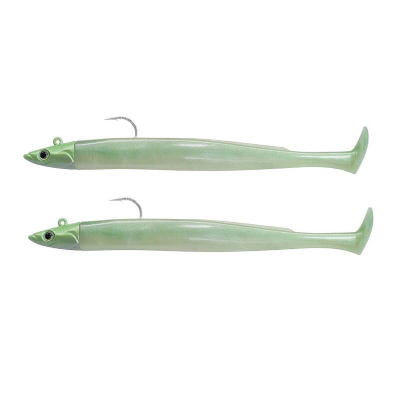 2 leurres souples Fiiish Double Combo crazy paddle Tail 12cm shore 7g - Leurres souples | Pacific Pêche