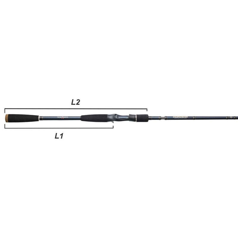 Canne Casting Travel Sakura Horosha 664XH 1.98m, 21-70g, 4 brins - Cannes Casting | Pacific P&ecirc;che