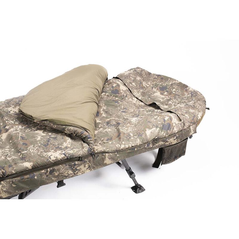 Bedchair avec duvet nash mf60 indulgence 5 season compact - Bedchairs | Pacific P&ecirc;che