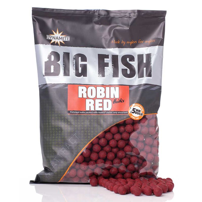 Bouillettes dynamite baits robin red  big fish 1.8kg - Denses | Pacific P&ecirc;che