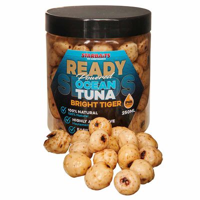 Graine Cuite Starbaits Ready Seed Bright Tiger Ocean Tuna 250ml - Prêtes à l'emploi | Pacific Pêche