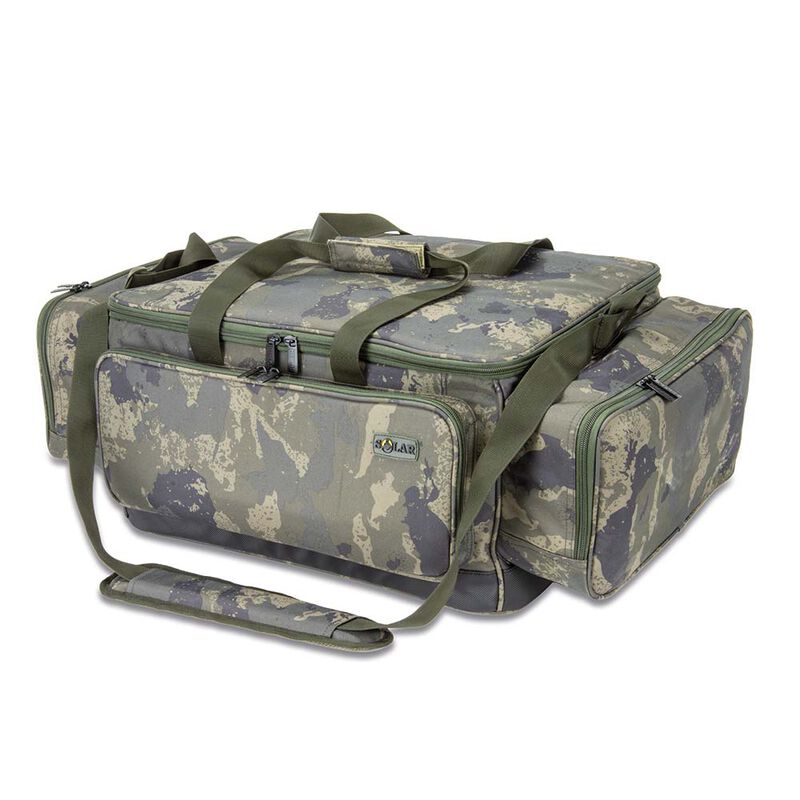 Sac de transport solar undercover camo carryall large - Carryalls | Pacific P&ecirc;che