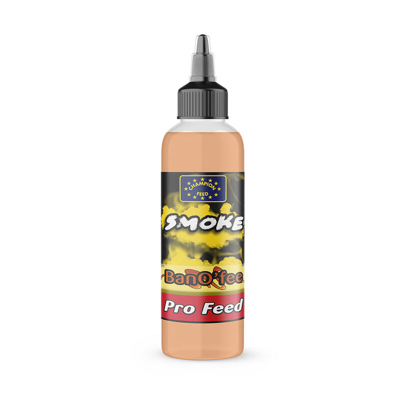 Additif Liquide Champion Feed Smoke 125ml Banofee - Additifs | Pacific Pêche
