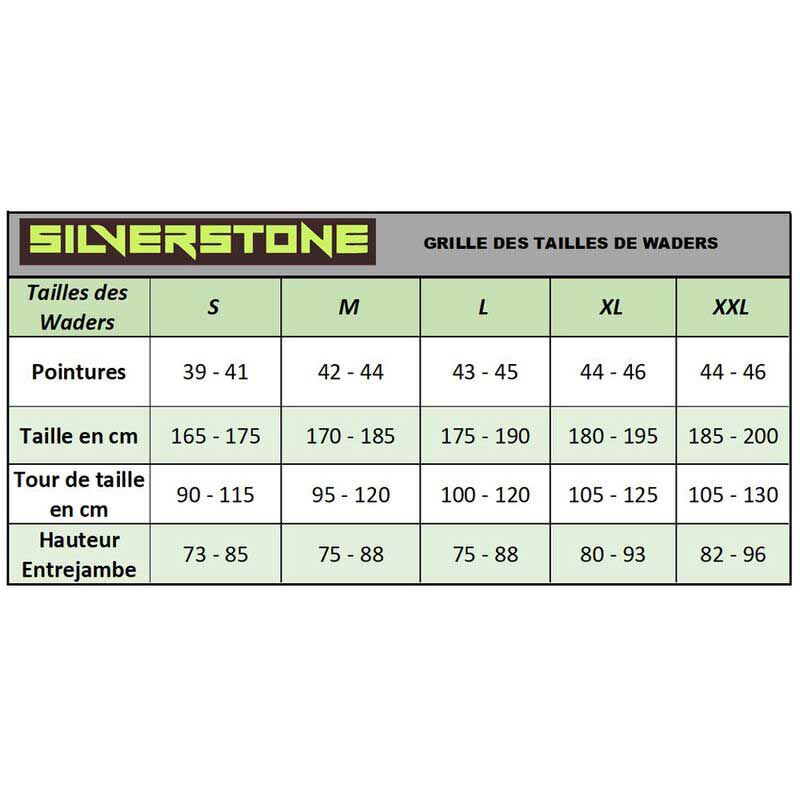 Wader respirant silverstone hardwater pro zip - Respirant | Pacific Pêche