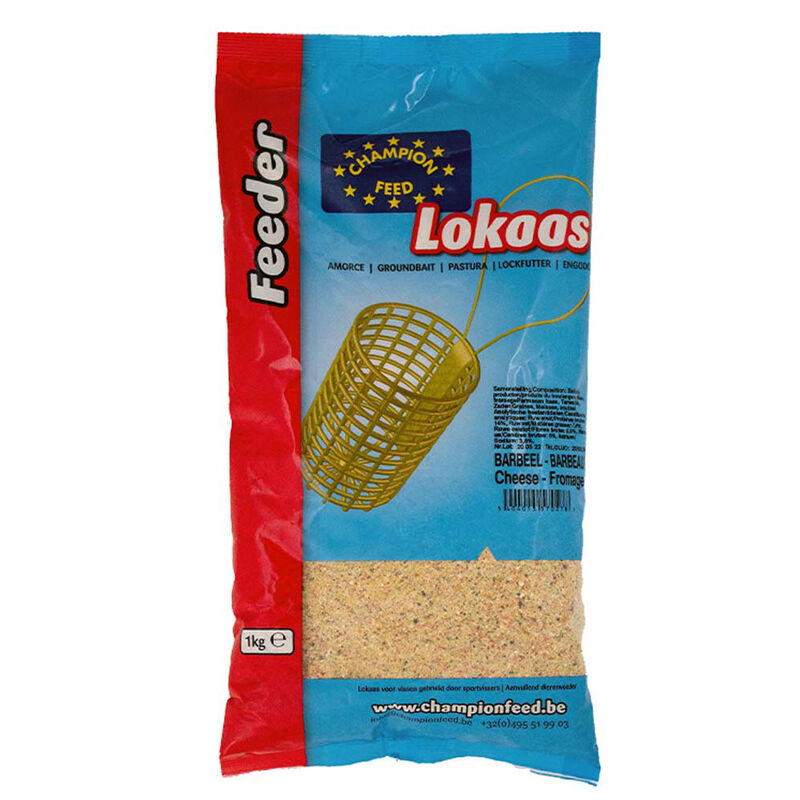 Amorce Champion Feed Feeder Barbel Nature 1kg - Amorces | Pacific Pêche