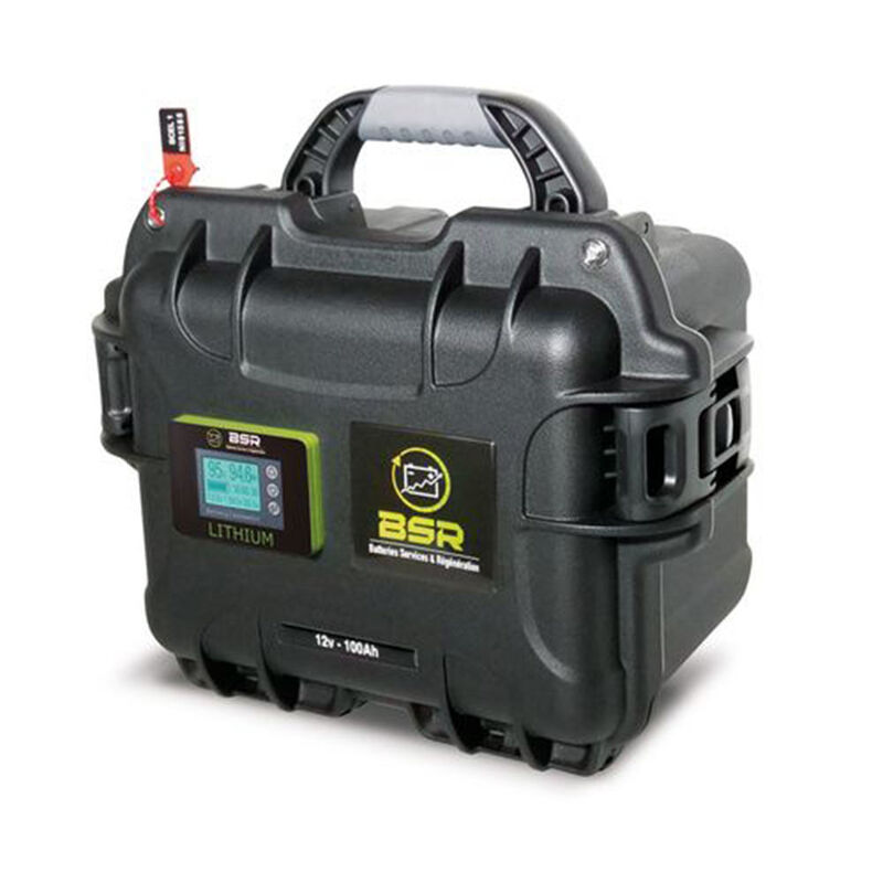 Batterie lithium frazer - valise lithium pro life p04 12v 100ah + chargeur - Batteries | Pacific P&ecirc;che