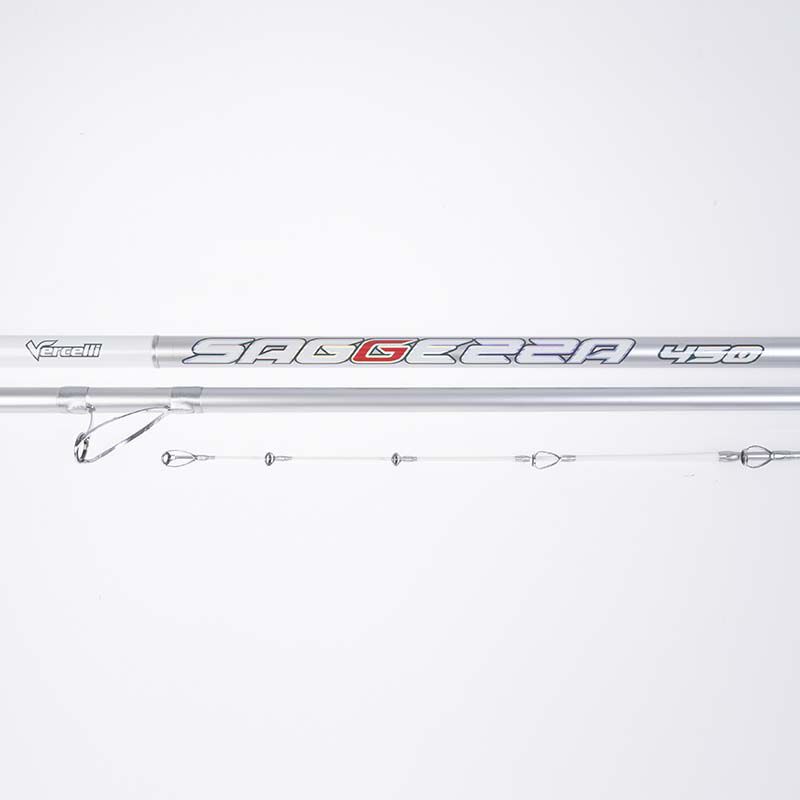 Canne surfcasting hybride Vercelli Oxygen Sagezza 4.50m 100-200g - Cannes | Pacific Pêche