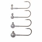 Pack 20 Tête Plombée Madcat Golf Ball Jig Head 8/0 Natural - Têtes plombées | Pacific Pêche