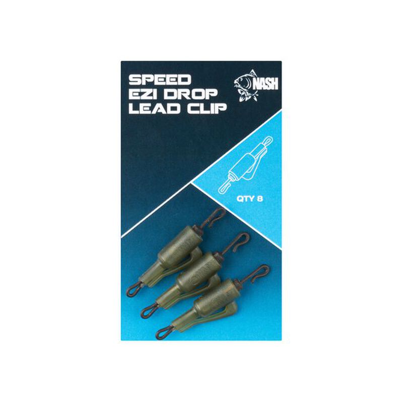 Clip Plombs Nash Speed Ezi Drop Lead Clip - Clip plombs et cônes | Pacific Pêche