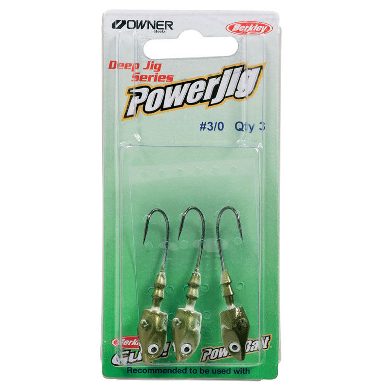 Têtes Plombées Berkley Deep Jig Head H3/0 14g (x3) - Têtes plombées | Pacific Pêche